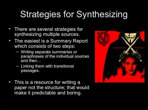 Synthesizing sources