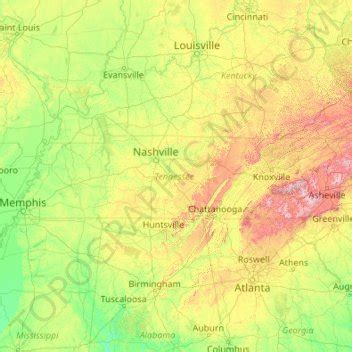 Tennessee Elevation Map – Get Latest Map Update