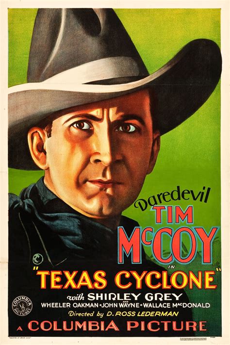 1932 - TEXAS CYCLONE - D. Ross Lederman | Movie posters vintage, Cowboy films, Vintage movies