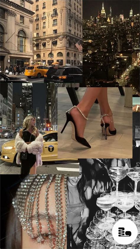 new york city nightlife | moodboard in 2024 | Mood board fashion ...