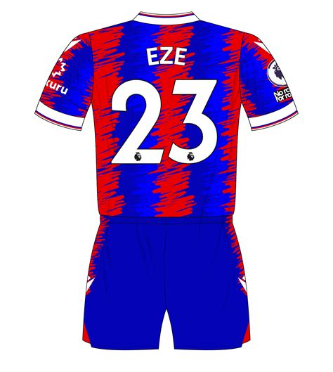 Crystal-Palace-2022-2023-home-number-23-Eze – Museum of Jerseys