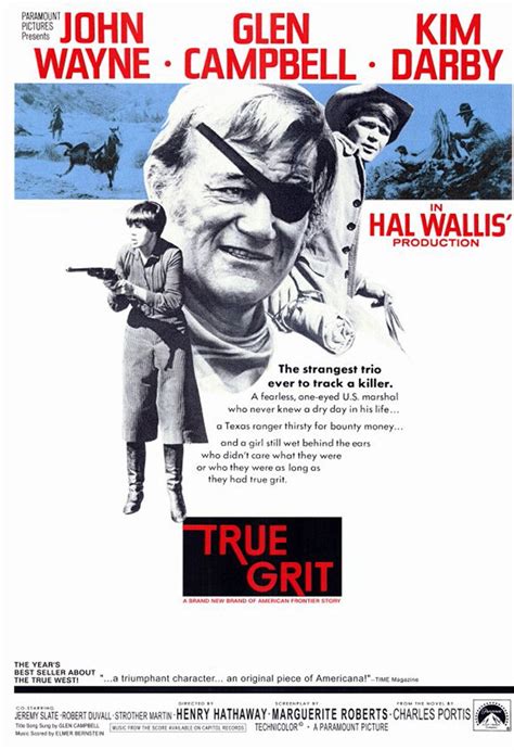 True Grit (1969) | True grit movie, True grit john wayne, True grit