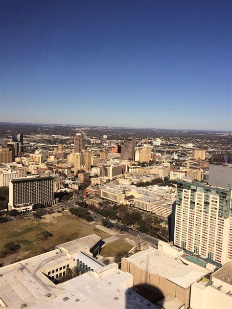 San Antonio, TX Skyline from Chart House Tower