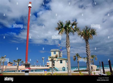 daytona beach boardwalk Stock Photo - Alamy