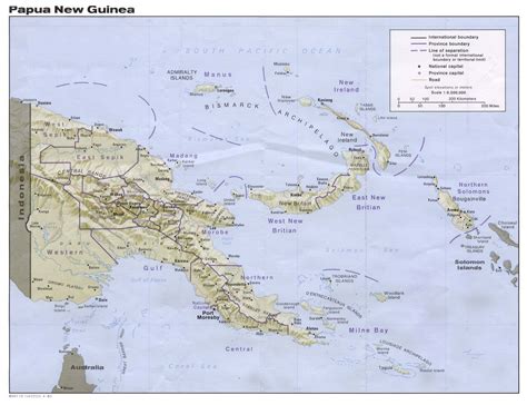 Papua New Guinea Maps - Perry-Castañeda Map Collection - UT Library Online