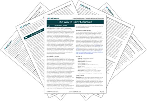 The Way to Rainy Mountain Prologue Summary & Analysis | LitCharts