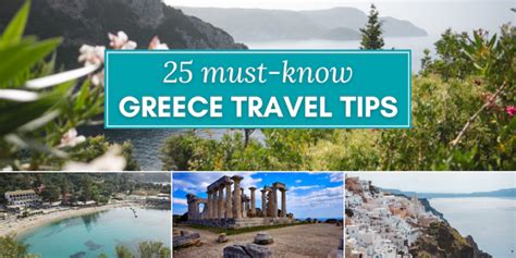 25 Important Tips You Need to Know Before Visiting Greece