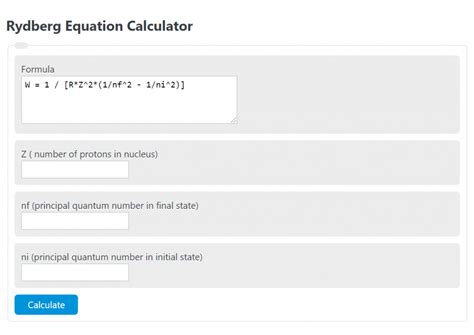 19+ rydberg formula calculator - ShawnCarolanne