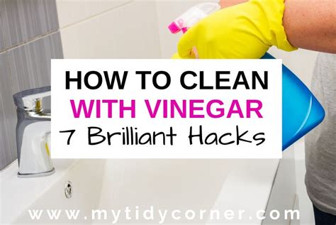 How to Clean with Vinegar - 7 Simple Vinegar Cleaning Tips!