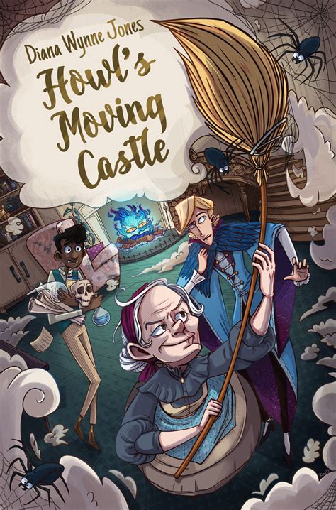 Howl's Moving Castle Book Cover on Behance