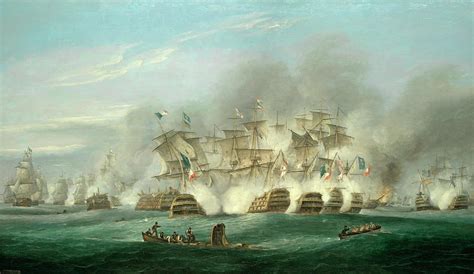 Famous Paintings Of The Battle Of Trafalgar – Warehouse of Ideas