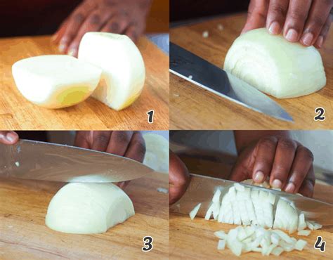 How to Cut Onions - Immaculate Bites