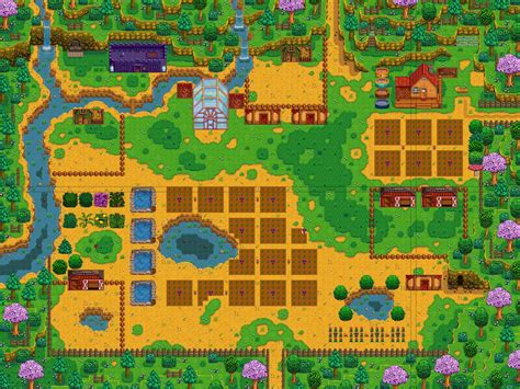 Meadowlands Farm Plan (any thoughts) : r/FarmsofStardewValley