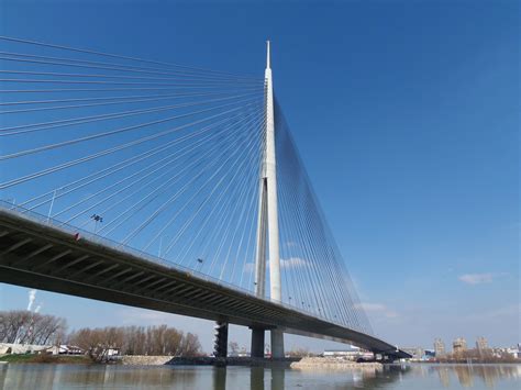 suspension bridge pylons - Google Search | Cable stayed bridge, Serbia travel, Bridge