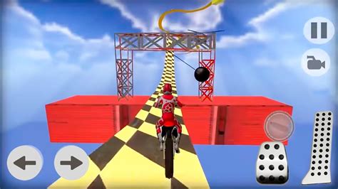 Motorcycle Stunt Game : Bike Stunt Game - #2 Gameplay Android Game - YouTube