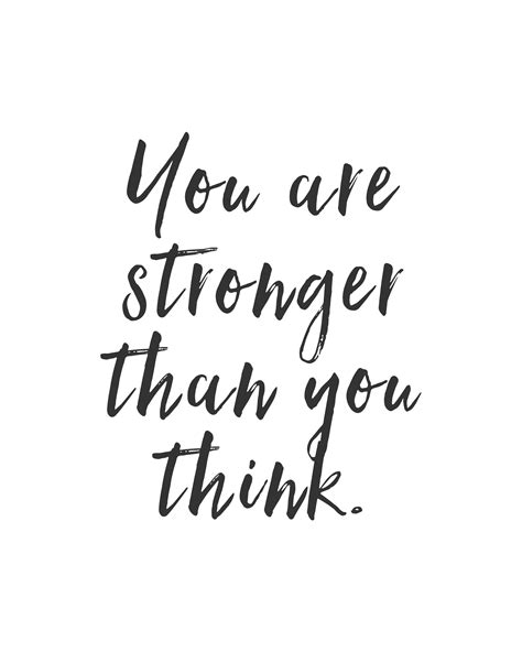 You Are Stronger Than You Think Quote - ShortQuotes.cc