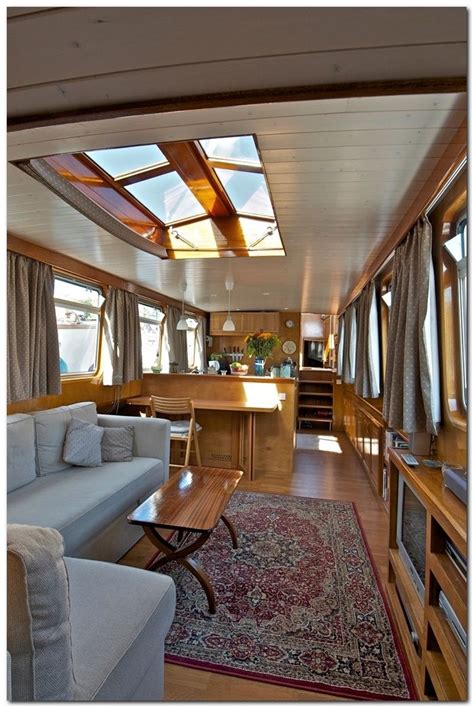 Cheap Houseboat Interior Ideas - The Urban Interior | Boat house interior, House boat, Houseboat ...