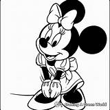 Minnie Mouse Coloring Pages  Free & Printable sketch template