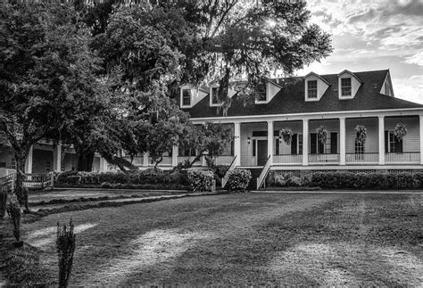 Bayside Academy Full Front BW Photograph by Michael Thomas - Fine Art America