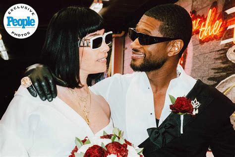 Usher and Jenn Goicoechea: Exclusive Wedding Photos