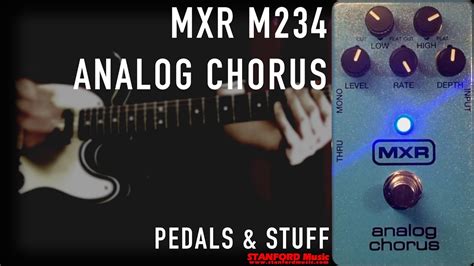 MXR Analog Chorus demo - YouTube