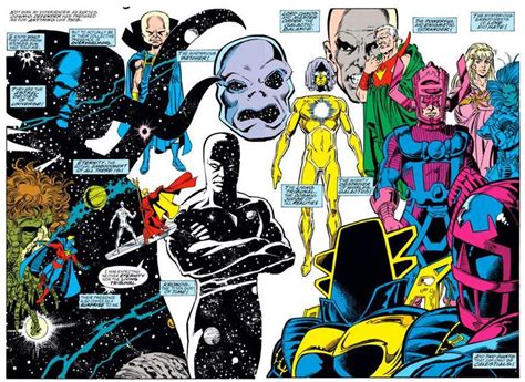 Notes on Marvel’s cosmic hierarchy. | Marvel comics, Infinity gauntlet comic, Comics