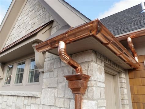 Cost of Copper Rain Gutter Downspouts | Sunshine Gutters Pro