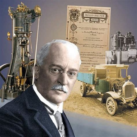 Rudolf Diesel with his first Diesel Engine and Patent [Internet]. | Download Scientific Diagram