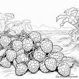 Blackberry Coloring Pages  Free & Printable sketch template
