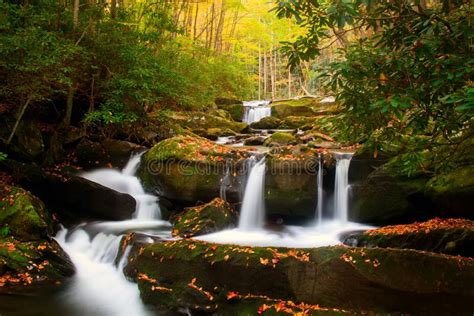 Smoky Mountain Waterfalls stock image. Image of ecology - 40957889