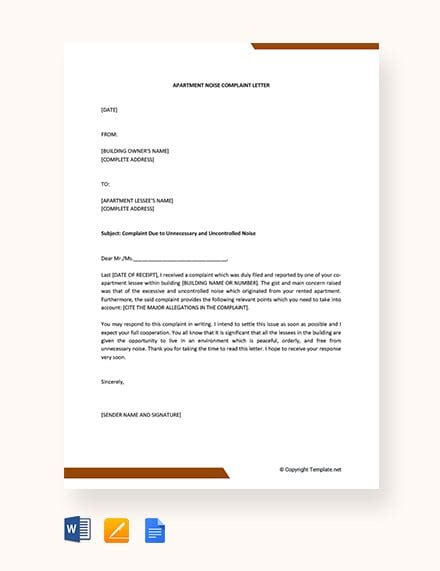 Complaint Letter Sample Letter To Neighbor About Tree | PrintableDB.web.app