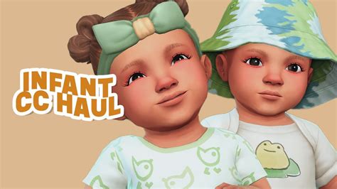 The Sims 4 Infants CC Haul + CC List - YouTube