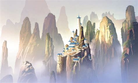 Legend of Korra | Southern Air Temple | Avatar the last airbender art ...