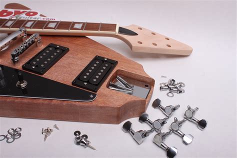 ELECTRIC GUITAR KIT- flying v -STYLE - Guitar bodies and kits from BYOGuitar