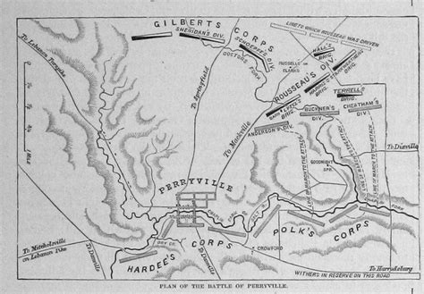 Perryville-map | Civil War Pictures