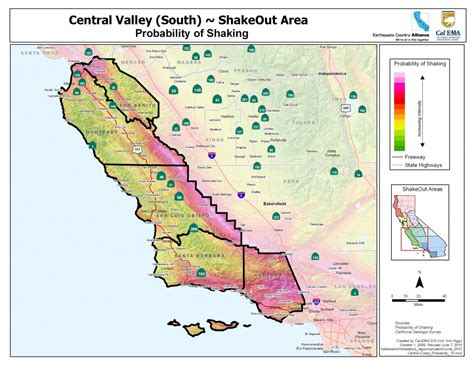 California Earthquake Map | Printable Maps