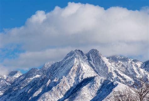 Photo Utah: Mount Olympus in Winter