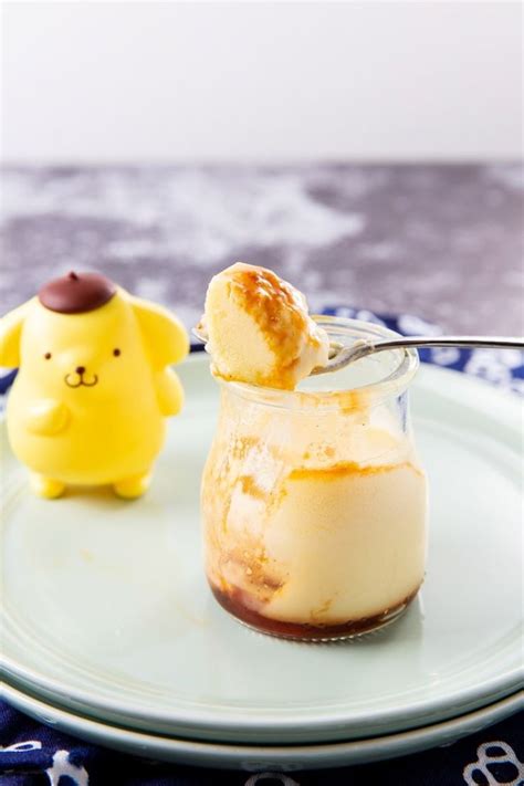 Purin (Japanese Caramel Custard Pudding) | Recipe | Custard pudding, Pudding, Japanese dessert