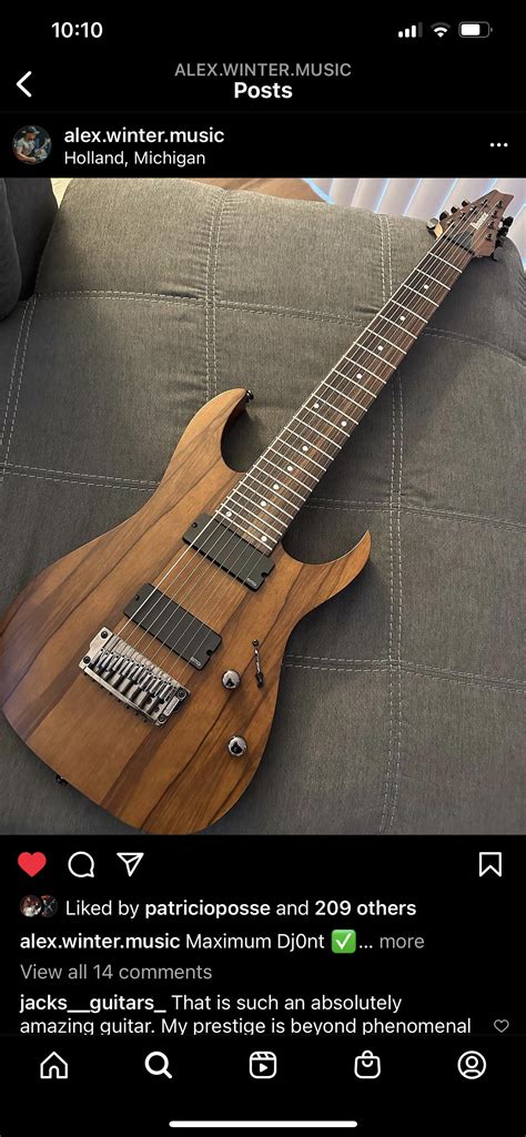 Has Ibanez ever made a 7 string version of this model? : r/Ibanez