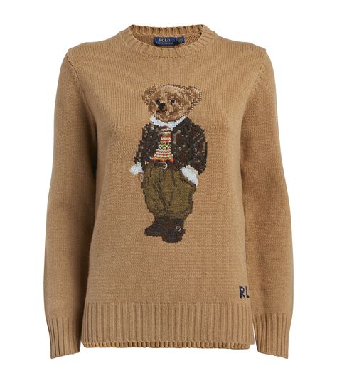 Womens Polo Ralph Lauren brown Polo Bear Sweater | Harrods # {CountryCode}