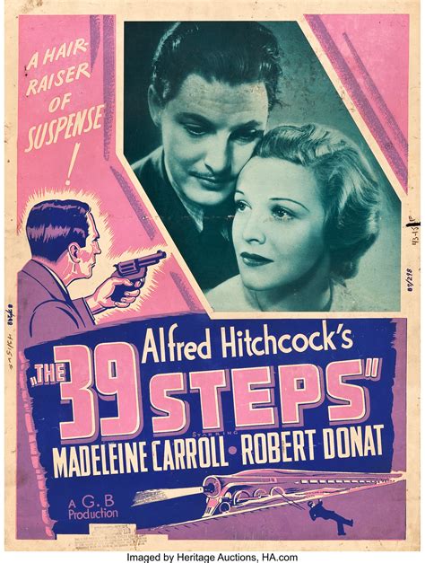 The 39 Steps (Gaumont, R-1943). Poster (30" X 40").. ... Movie | Lot #86235 | Heritage Auctions