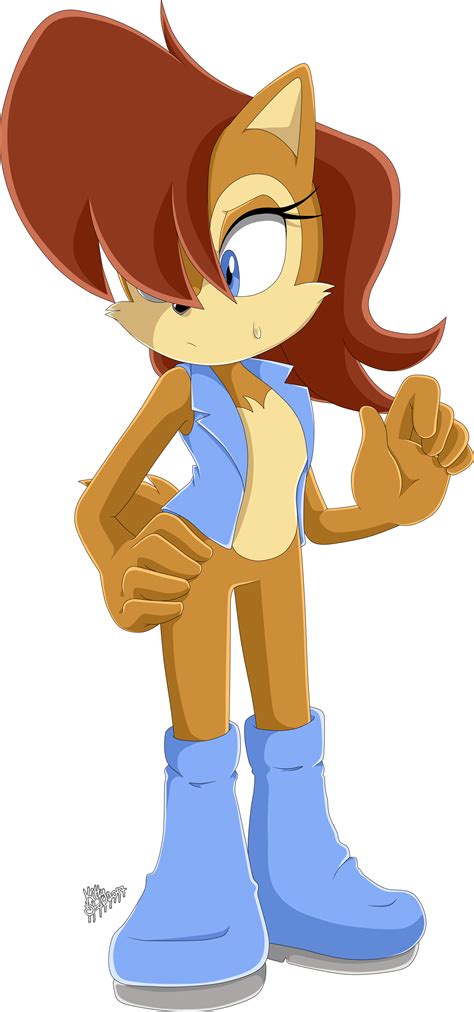 [Sonic X] Sally Acorn. by xX-Kitty-Star-Xx on DeviantArt