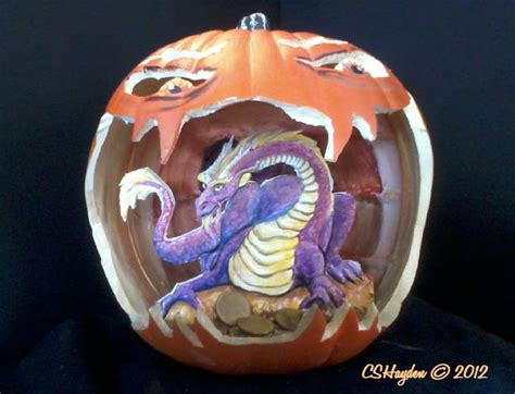 Dragon Pumpkin by MommySpike on DeviantArt