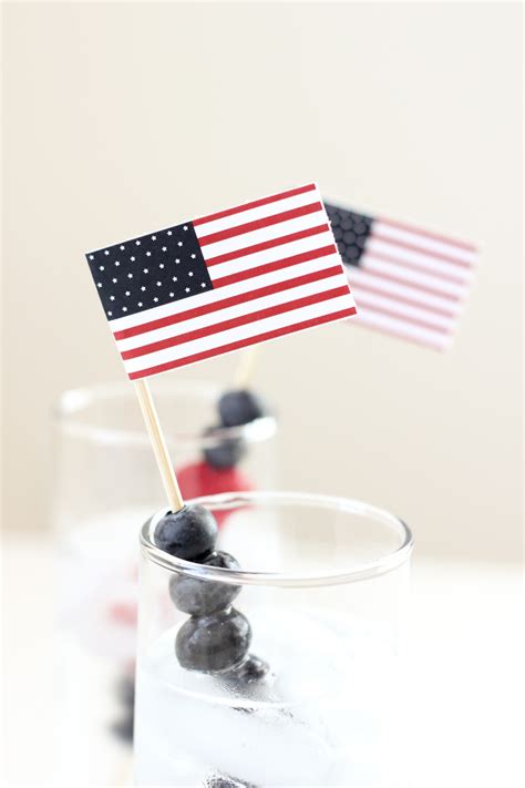 Free Printable Miniature U.S. Flags