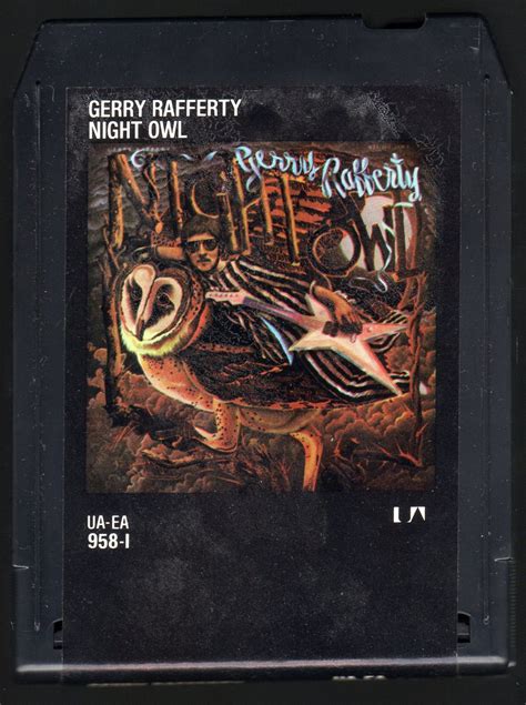 Gerry Rafferty - Night Owl 1979 UA A22 8-TRACK TAPE