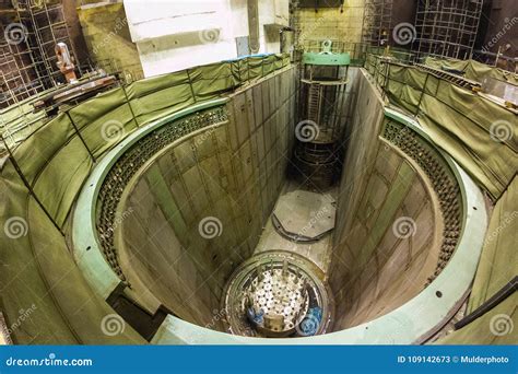 Unfinished Nuclear Reactor Core. Nuclear Power Plant Under Construction Stock Image - Image of ...