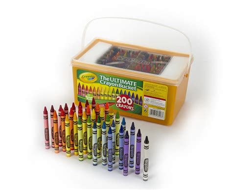 Crayola Ultimate Crayon Bucket, 200 Crayons, Duplicates of Favorite ...