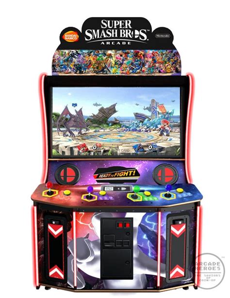 Raw Thrills & Bandai Namco Amusements Confirms Super Smash Bros. Arcade For Arcades : cade