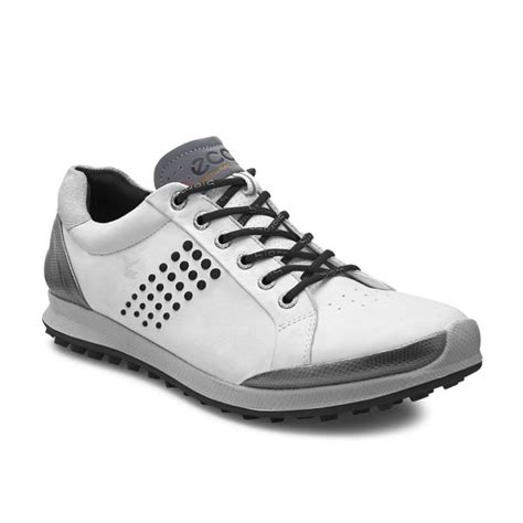 Buy Ecco BIOM Hybrid 2 Golf Shoes White/Black | Golf Discount