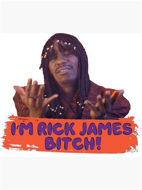 "Rick James (Dave Chappelle)" Photographic Print for Sale by ma159 | Redbubble